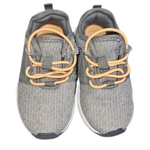 Cat & Jack Green and Orange Kids Sneakers Size 7